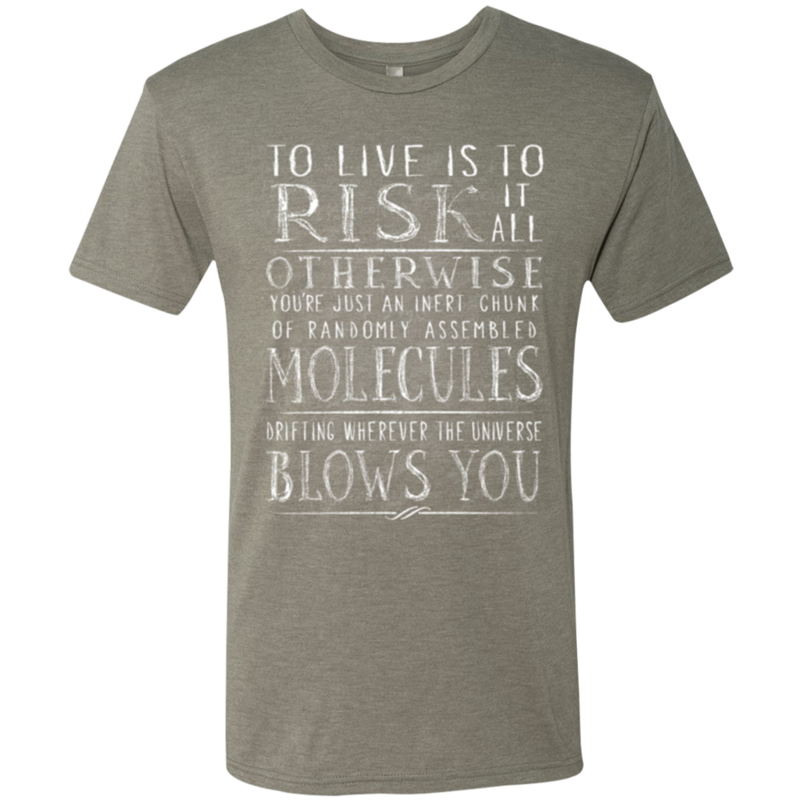 Universe Blows Men's Triblend T-Shirt