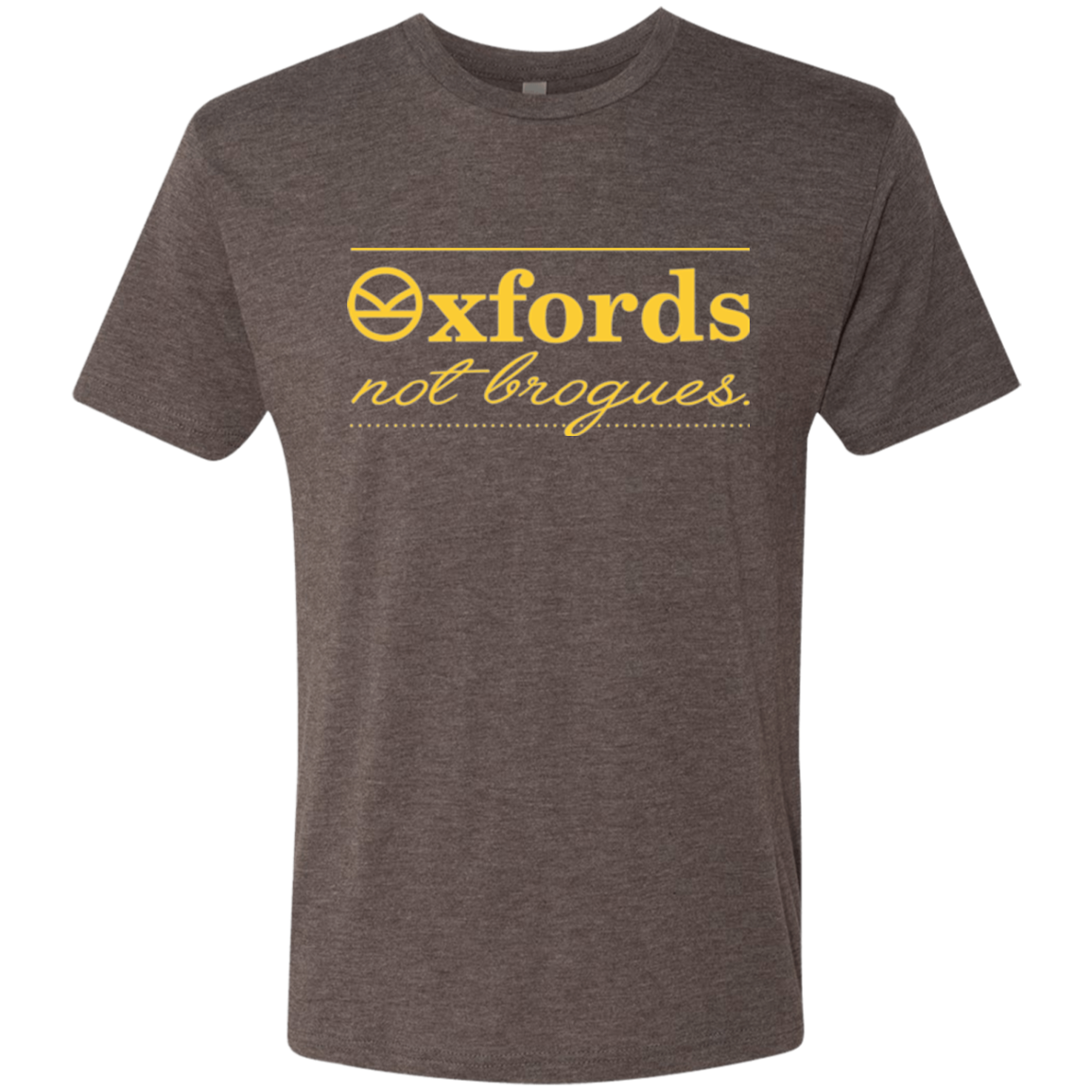 Oxfords Not Brogues Men's Triblend T-Shirt