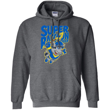 Super Racoon Thief Pullover Hoodie