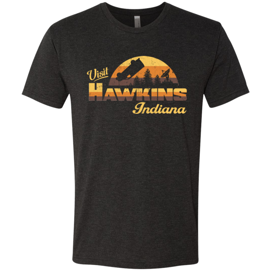 Visit Hawkins Men's Triblend T-Shirt
