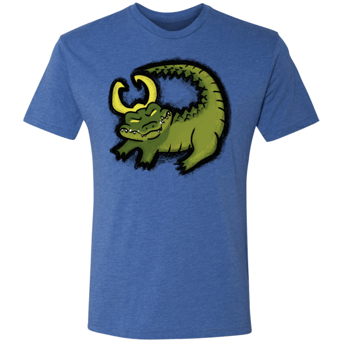 The King Alligator Men's Triblend T-Shirt