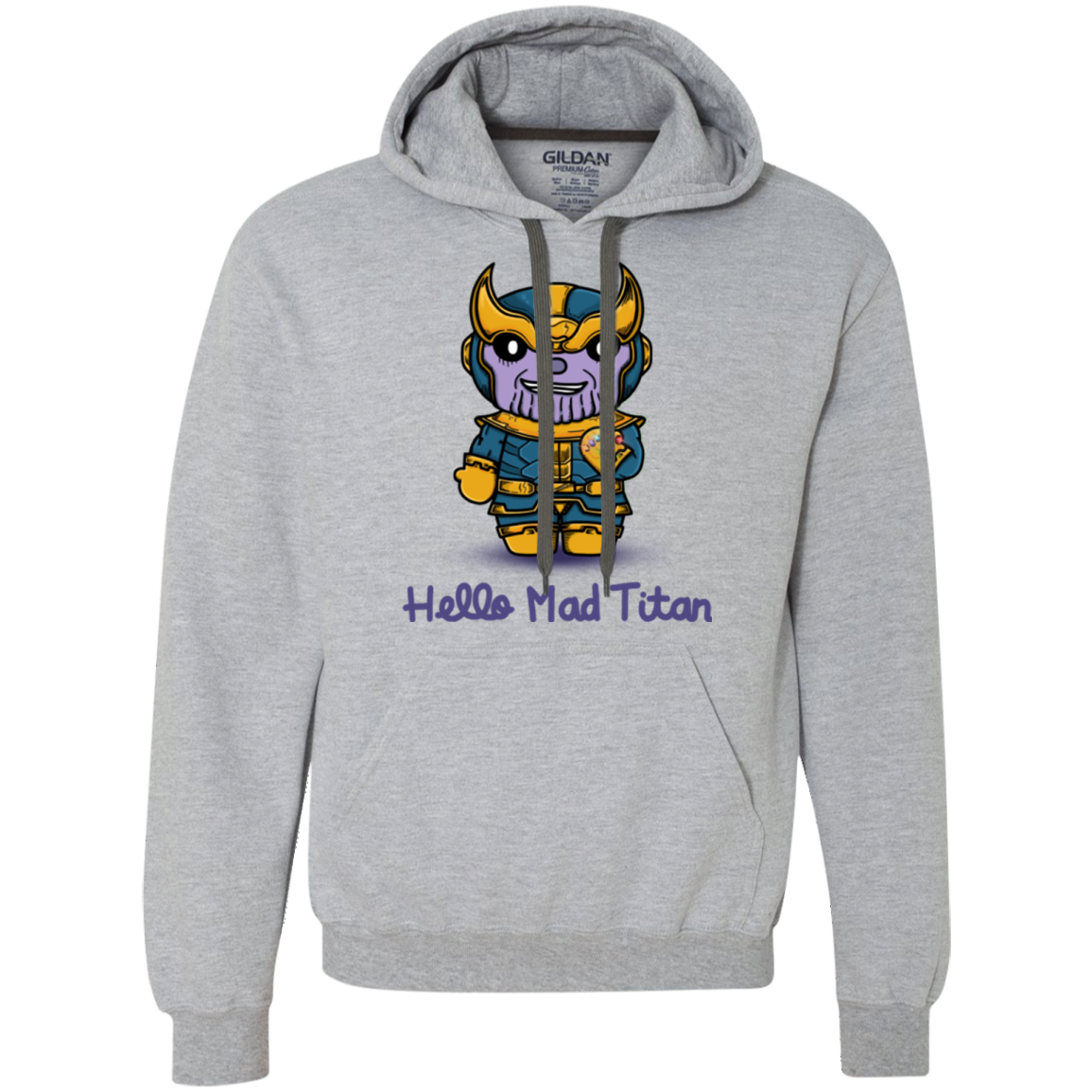 Hello Mad Titan Premium Fleece Hoodie