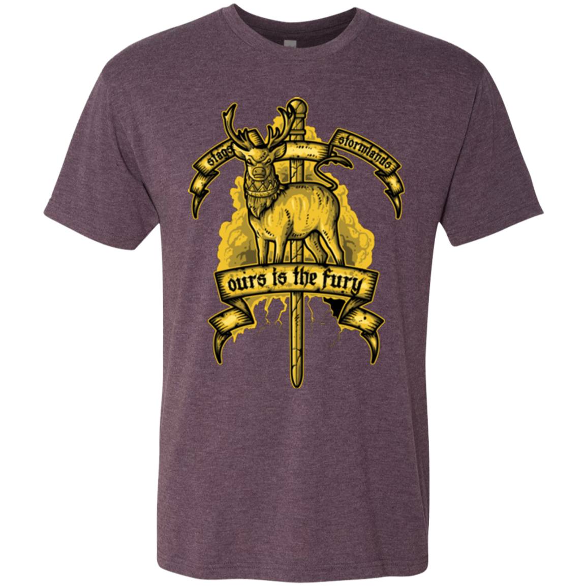 OURS IS THE FURY Men's Triblend T-Shirt