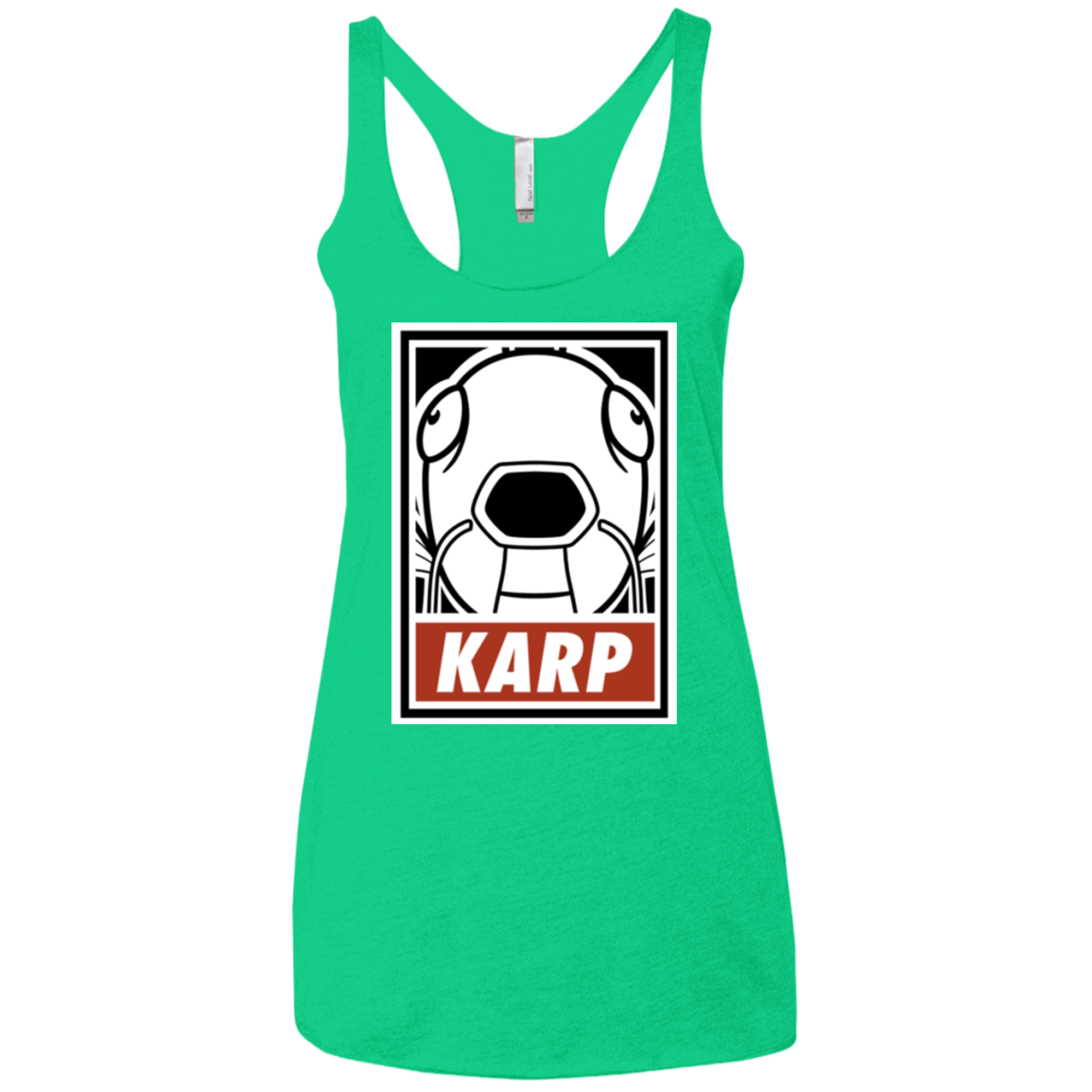 Obey Karp Women's Triblend Racerback Tank