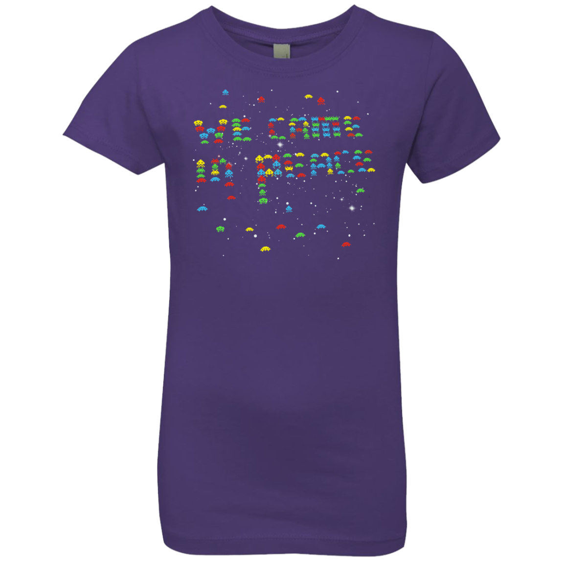 We came in peace Girls Premium T-Shirt