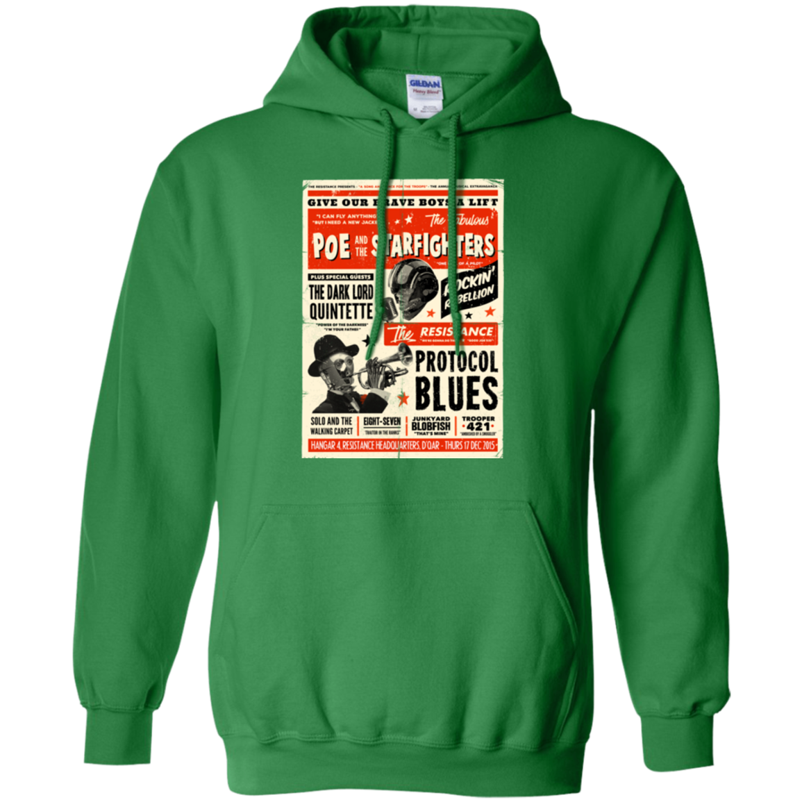 Poe and The Starfighters Pullover Hoodie