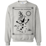Connect the snowflakes Crewneck Sweatshirt