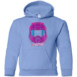 Spartan Helmet 80's Youth Hoodie