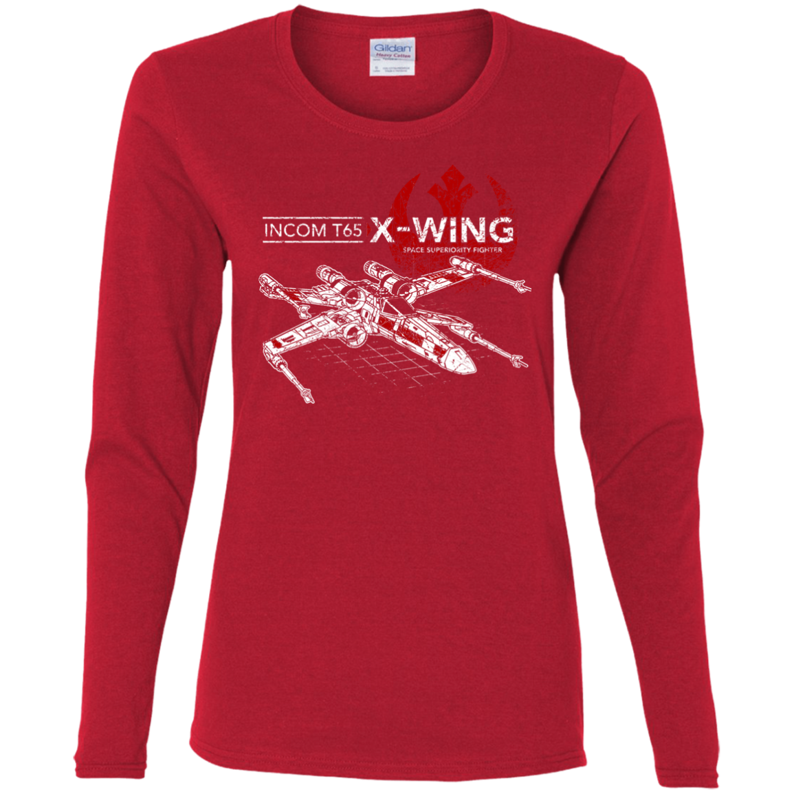 T-65 X-Wing Women's Long Sleeve T-Shirt
