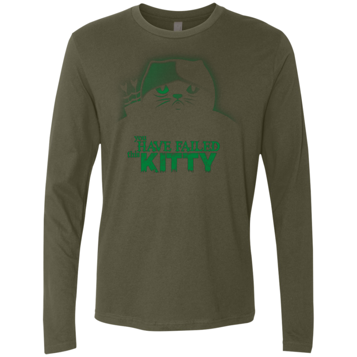 You Have Failed Kitty Men's Premium Long Sleeve