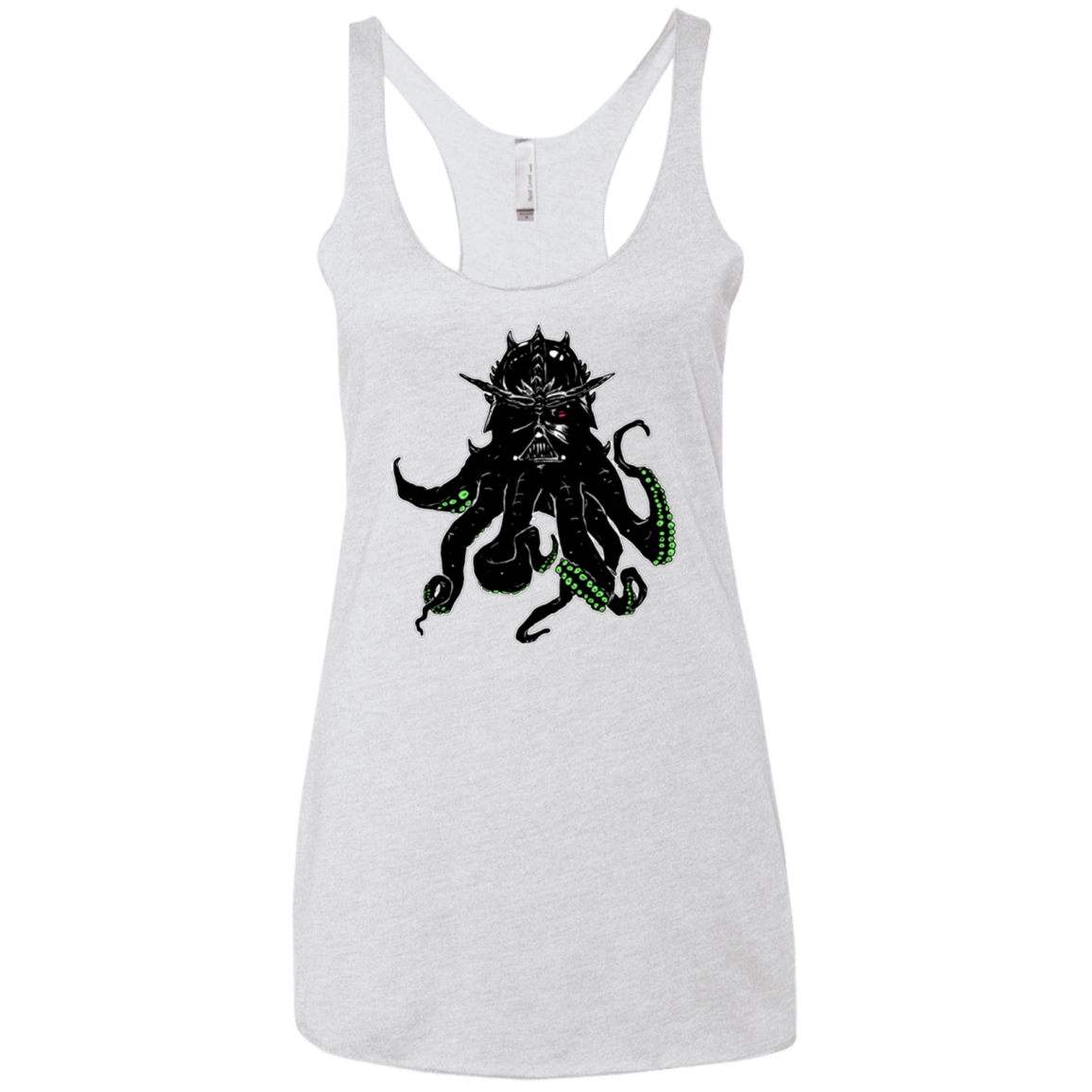Darthulhu Women's Triblend Racerback Tank