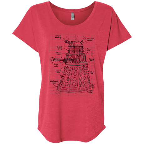 Dalek Plan Triblend Dolman Sleeve