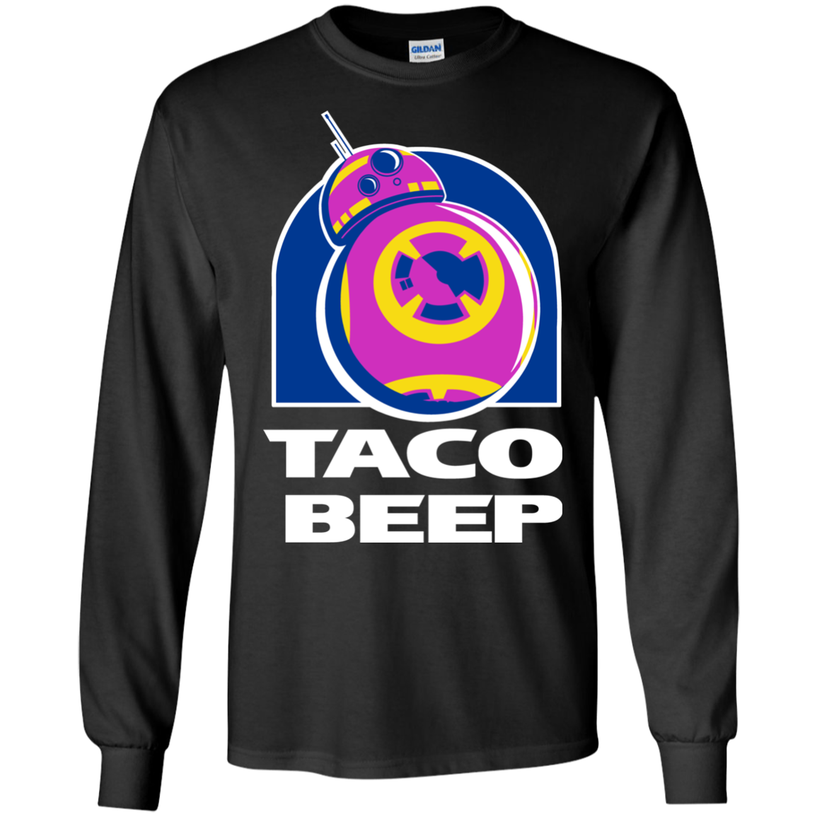 Taco Beep Men's Long Sleeve T-Shirt