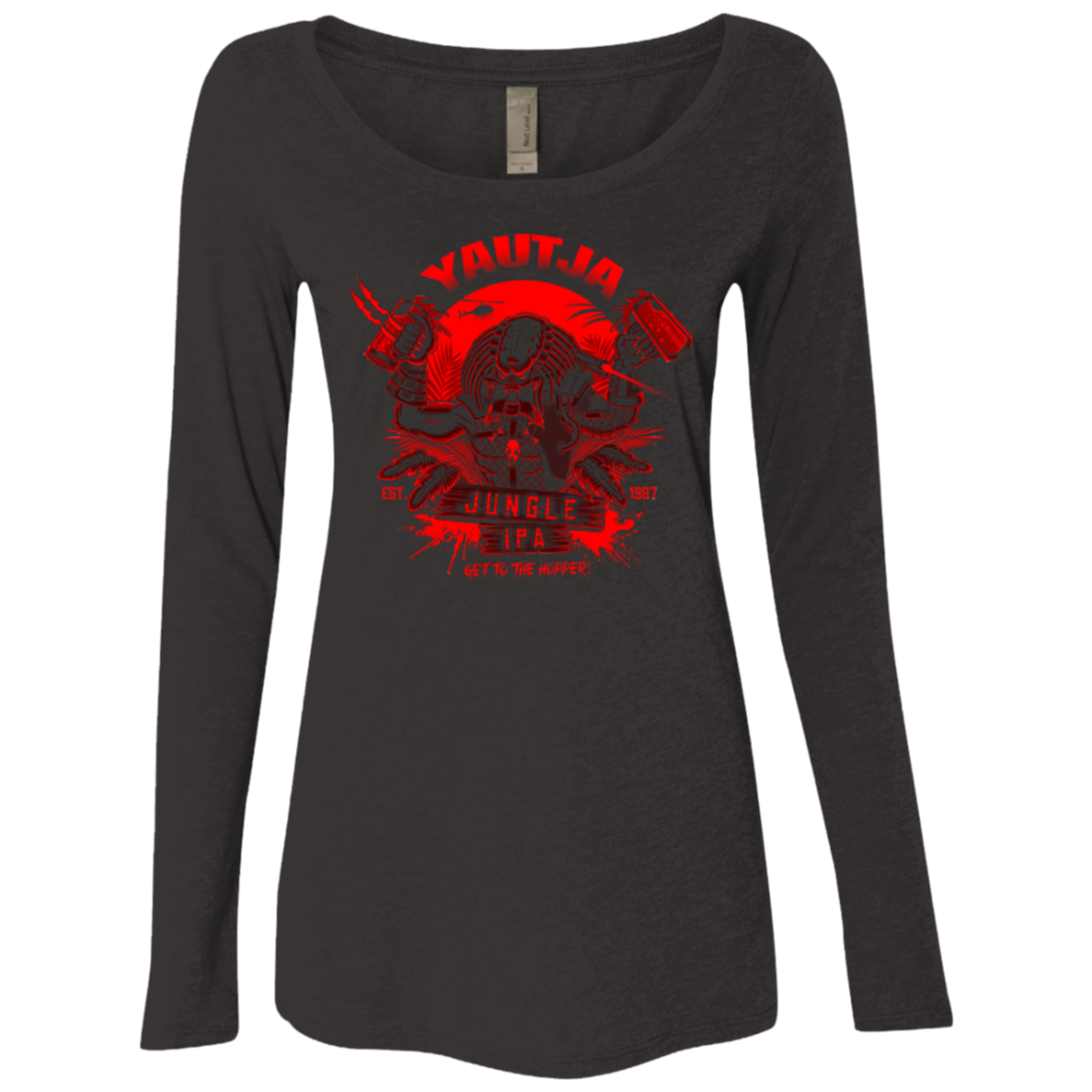 Yautjas Jungle IPA Women's Triblend Long Sleeve Shirt