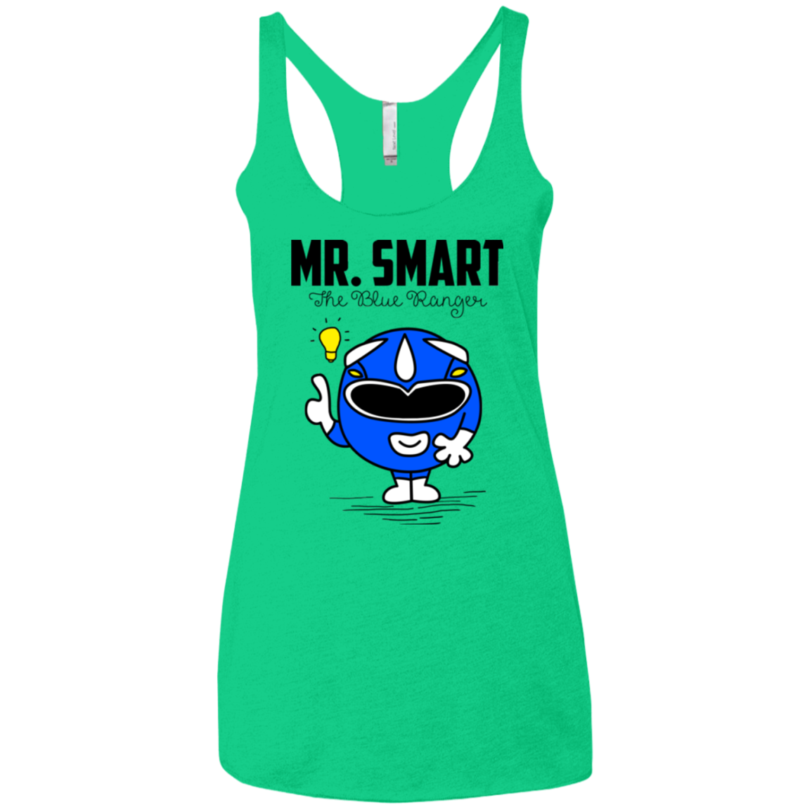 Mr Smart Women's Triblend Racerback Tank