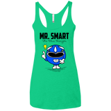 Mr Smart Women's Triblend Racerback Tank