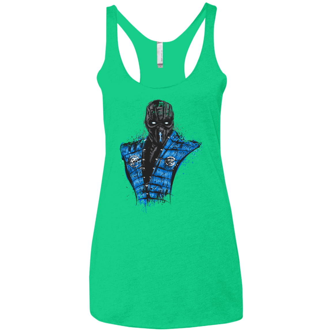 Mortal Ice Women's Triblend Racerback Tank
