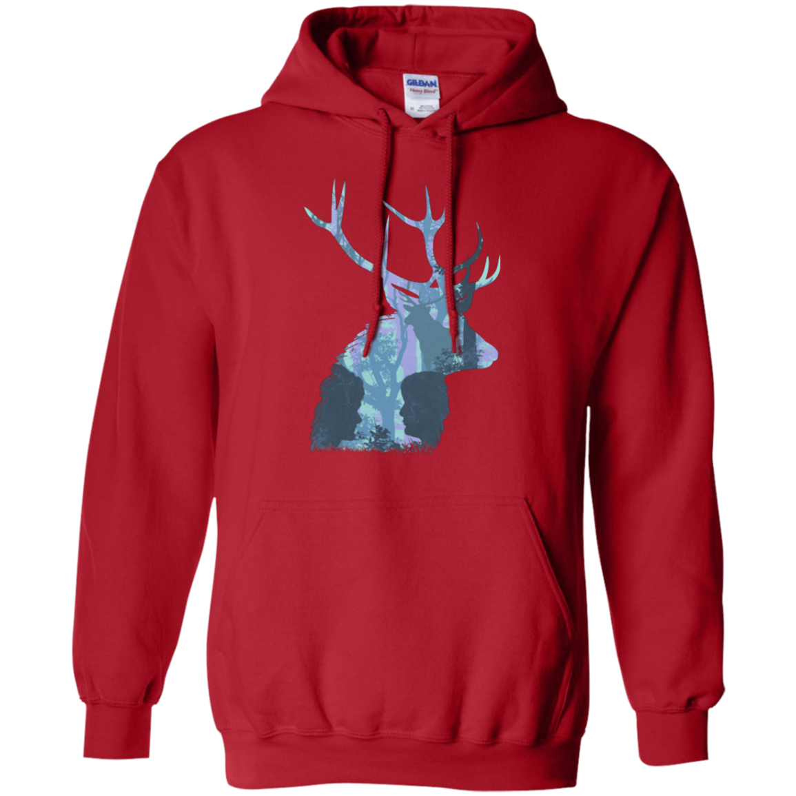 Deer Cannibal Pullover Hoodie