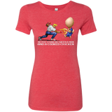 Never Stand Between A Man And A Cooked Chicken Women's Triblend T-Shirt