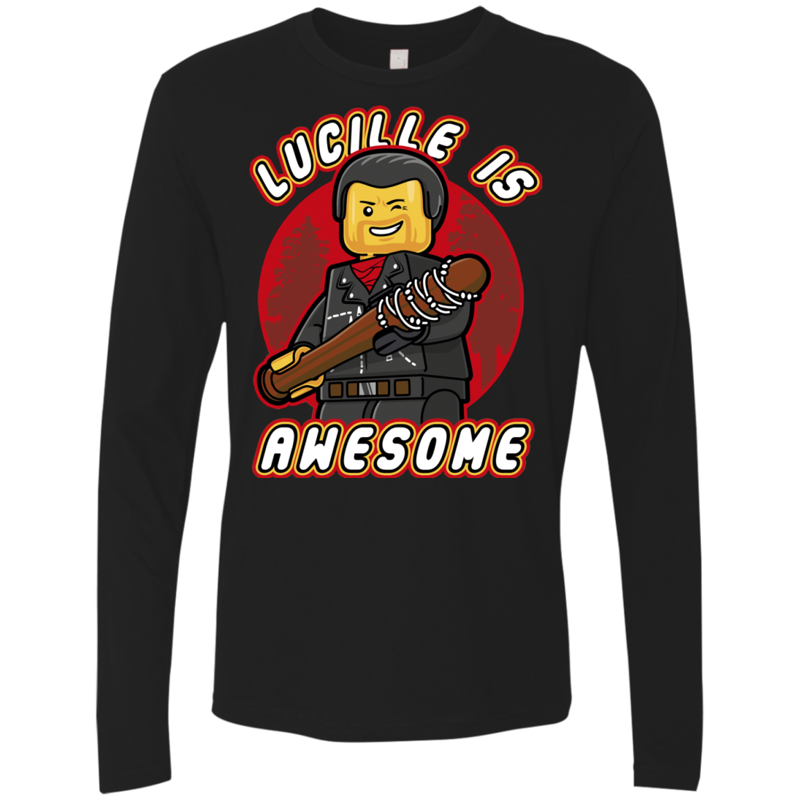Lucille is Awesome Men's Premium Long Sleeve