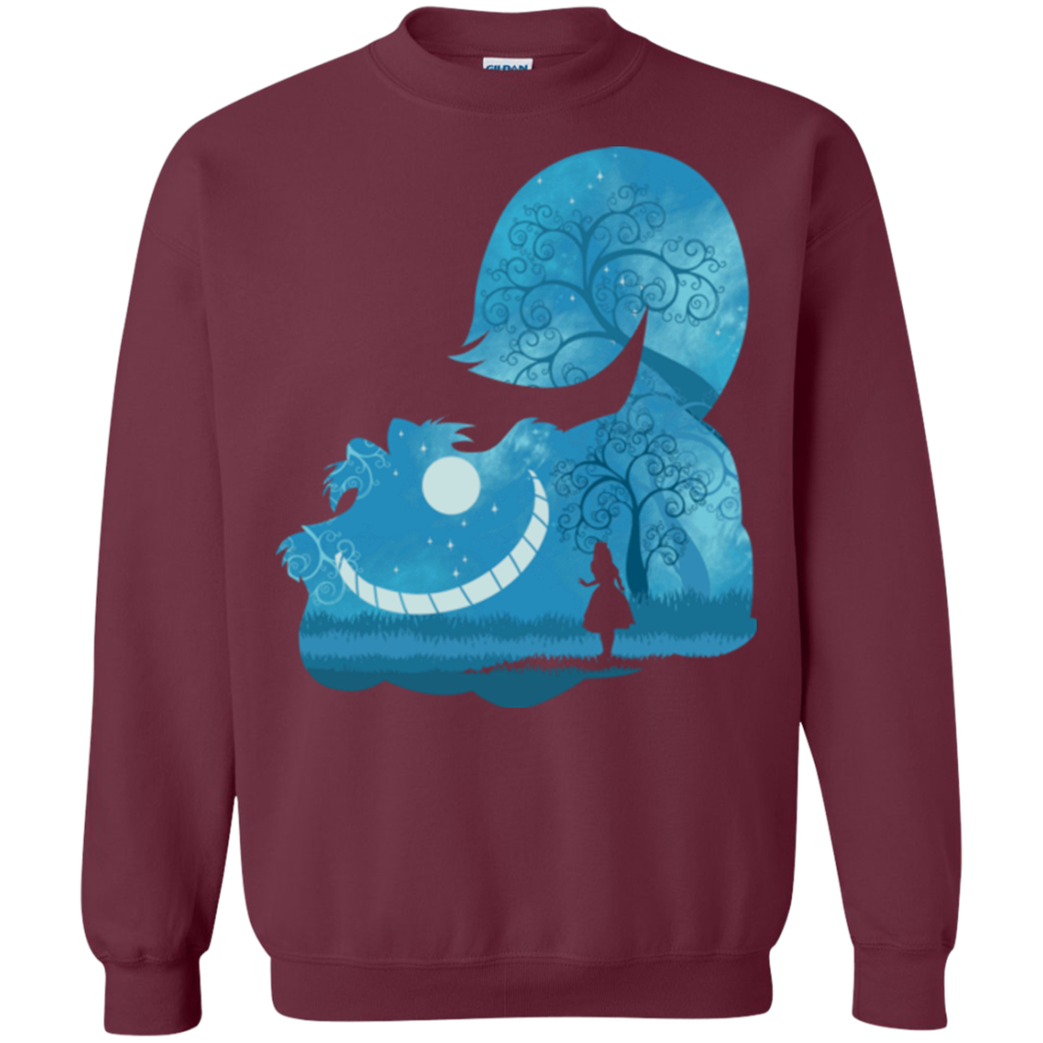 Cheshire Portrait Crewneck Sweatshirt