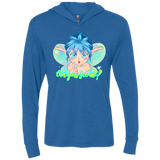 Can you see me Triblend Long Sleeve Hoodie Tee