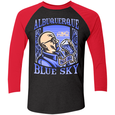 Albuquerque Blue Sky Men's Triblend 3/4 Sleeve
