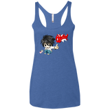 L Objection! Women's Triblend Racerback Tank