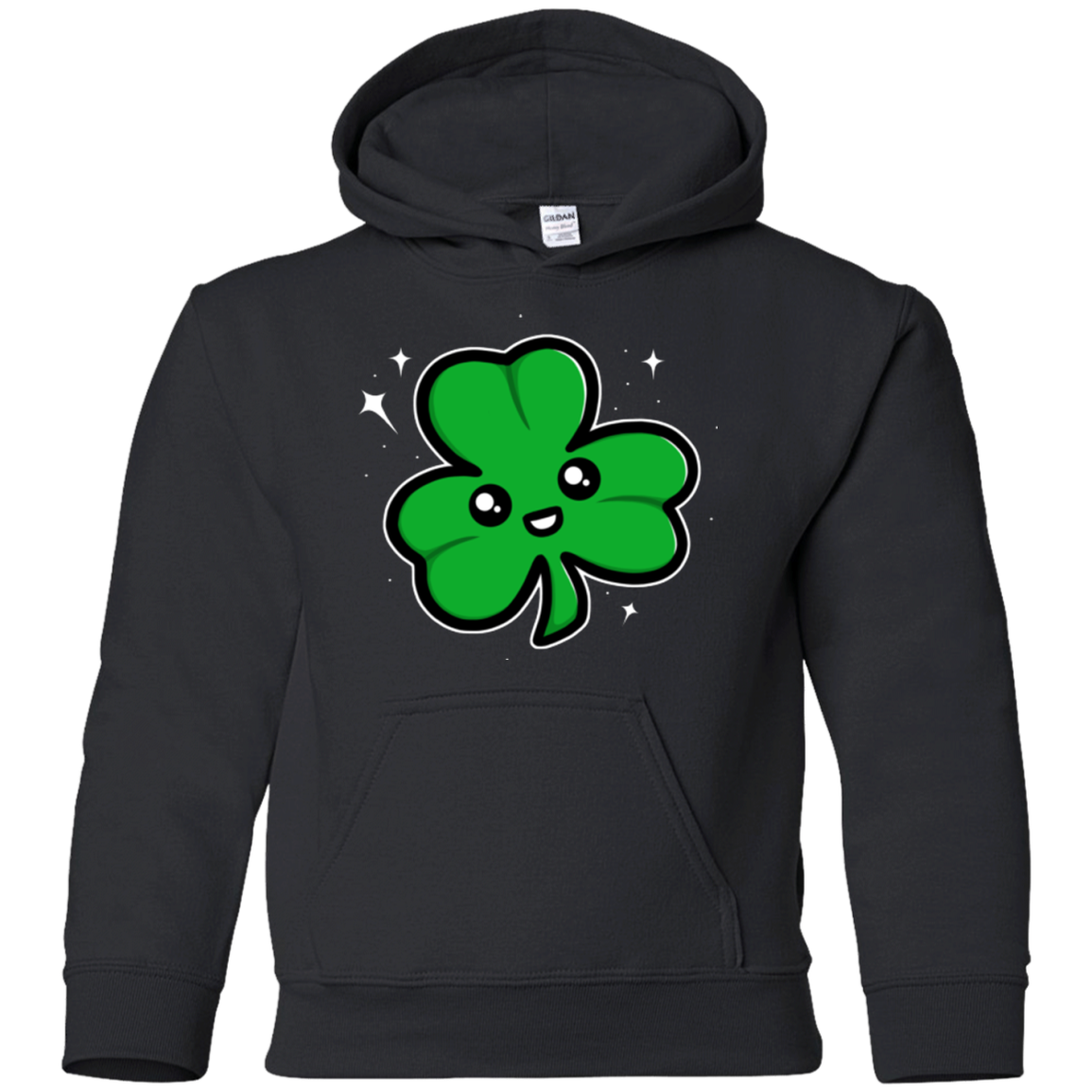 Super Cute Shamrock Youth Hoodie