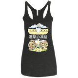 Attack on Freeze Women's Triblend Racerback Tank