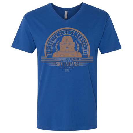 Who Villains Sontarans Men's Premium V-Neck