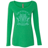 University of Materia Women's Triblend Long Sleeve Shirt