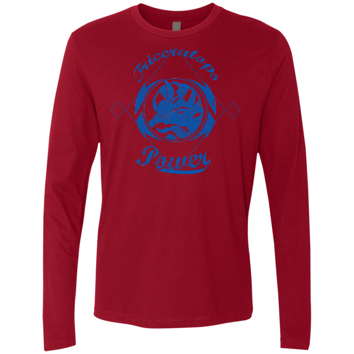 Triceratops Men's Premium Long Sleeve