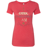 I GEEK (1) Women's Triblend T-Shirt