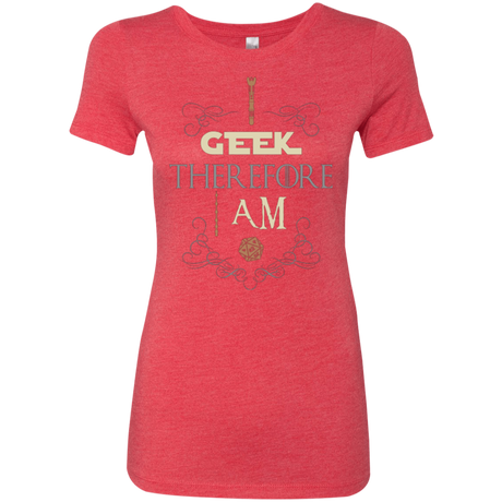 I GEEK (1) Women's Triblend T-Shirt