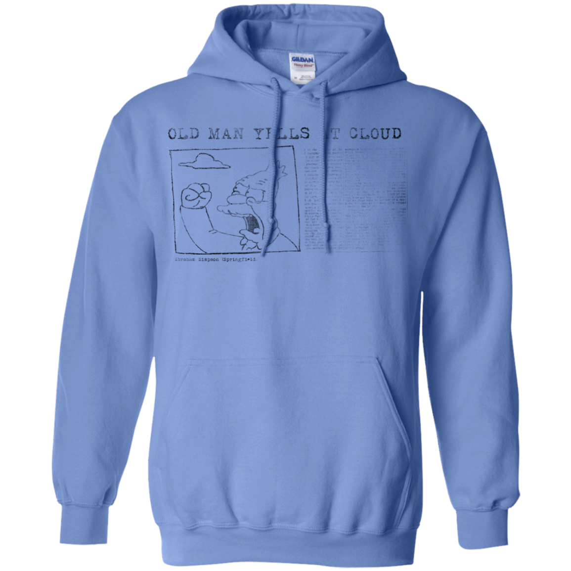 Old Man Pullover Hoodie