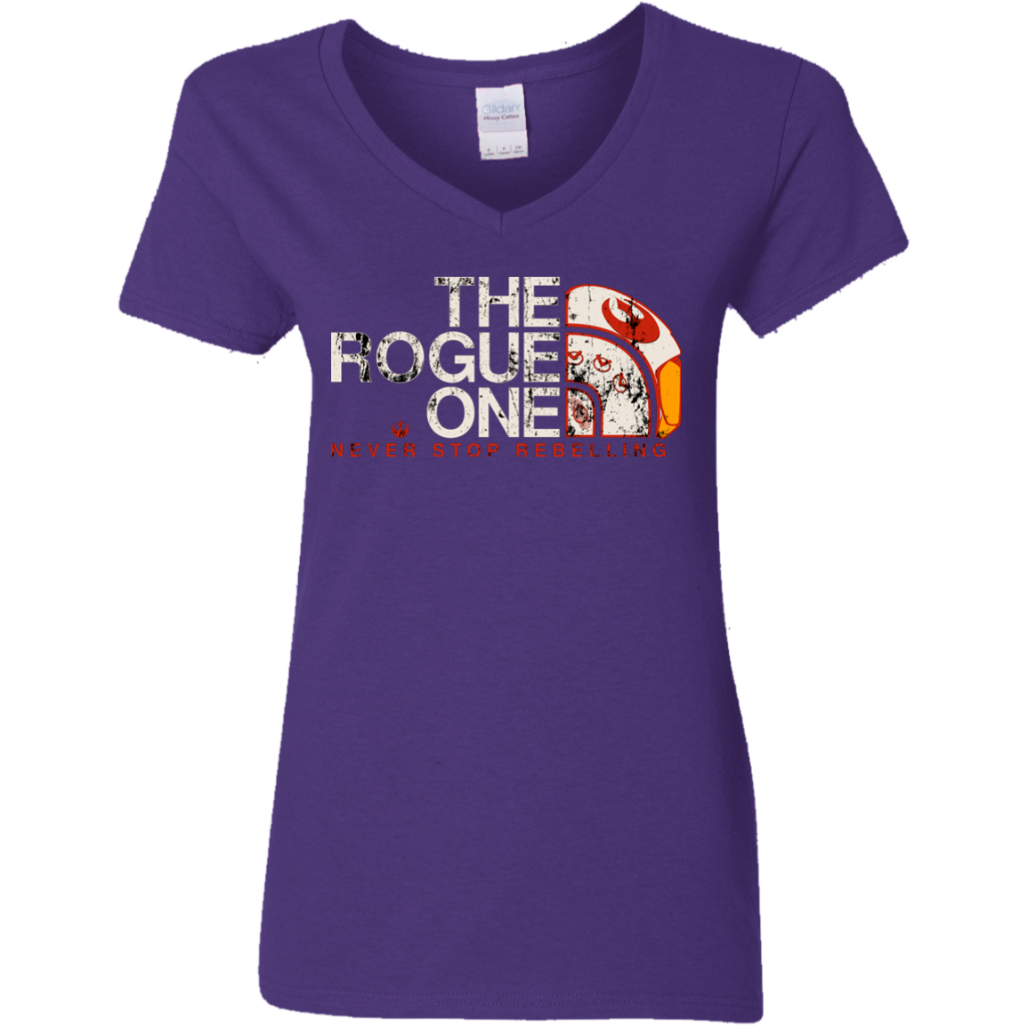 Rogue North Face Women's V-Neck T-Shirt