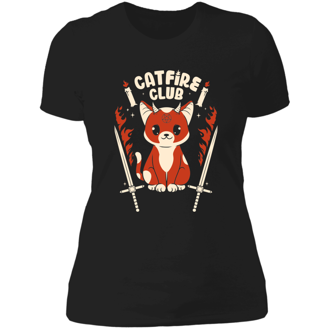 Catfire Club Women's Premium T-Shirt