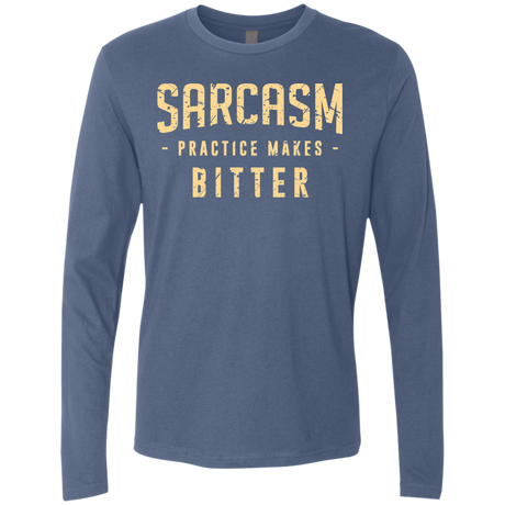 PRACTICE MAKES BITTER Men's Premium Long Sleeve