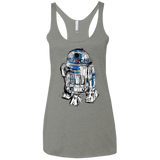More than a droid Women's Triblend Racerback Tank