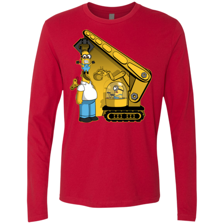 Doh Minion Men's Premium Long Sleeve