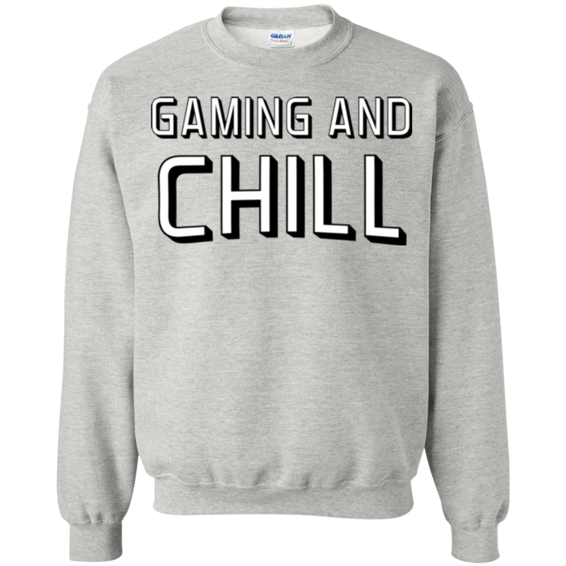 Gaming and Chill Crewneck Sweatshirt