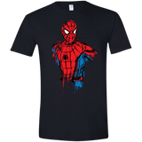 Spiderman- Friendly Neighborhood Men's Semi-Fitted Softstyle