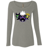 Villain Puff Girls Women's Triblend Long Sleeve Shirt