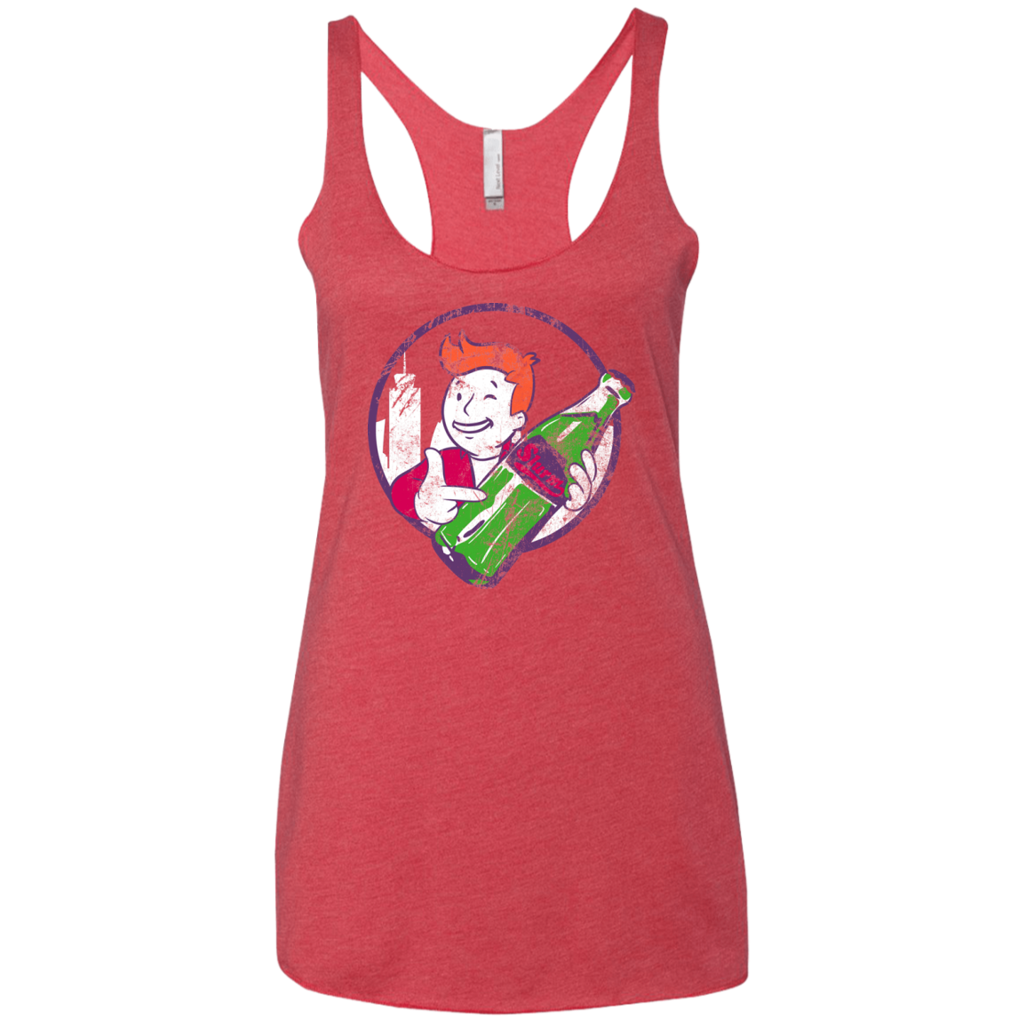 Slurm Cola Women's Triblend Racerback Tank