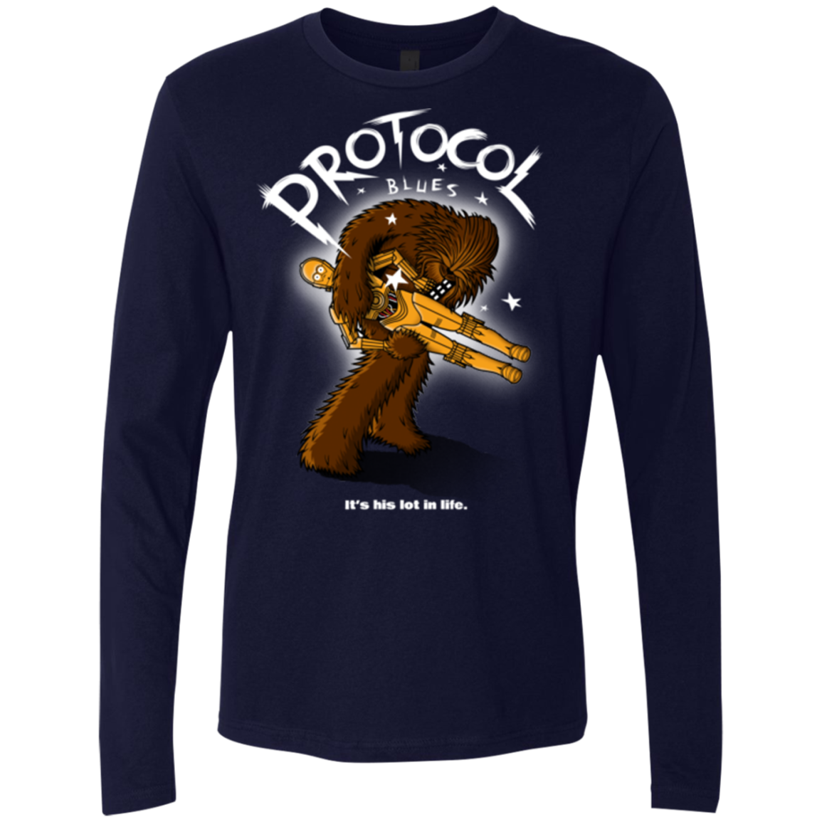 Protocol Blues Men's Premium Long Sleeve