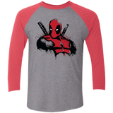 The Merc in Red Men's Triblend 3/4 Sleeve