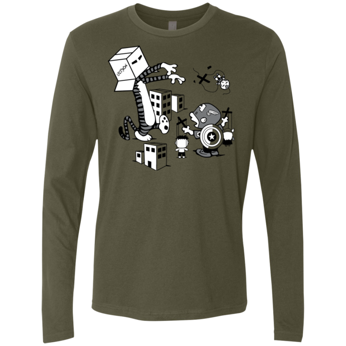 No Strings Attached Men's Premium Long Sleeve