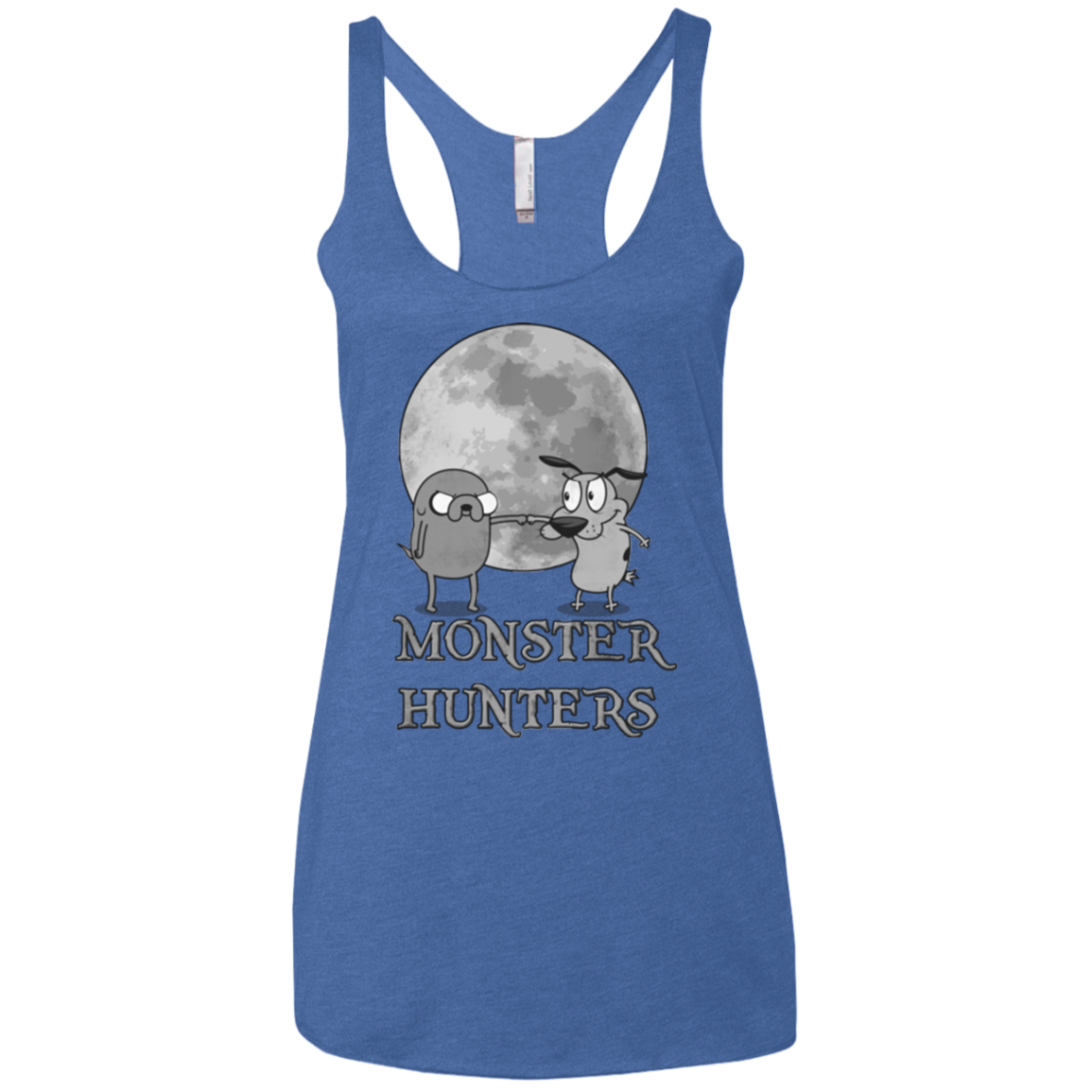 Monster Hunters Women's Triblend Racerback Tank