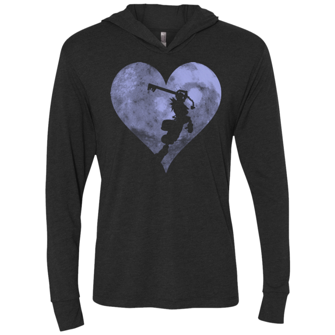SORAS HEART Triblend Long Sleeve Hoodie Tee